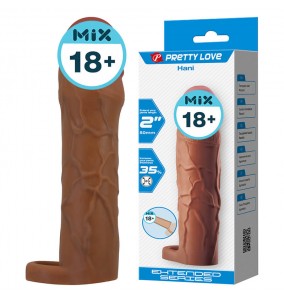PRETTY LOVE - Hani Extend Penis Sleeve (L:18cm - D:3.9cm)